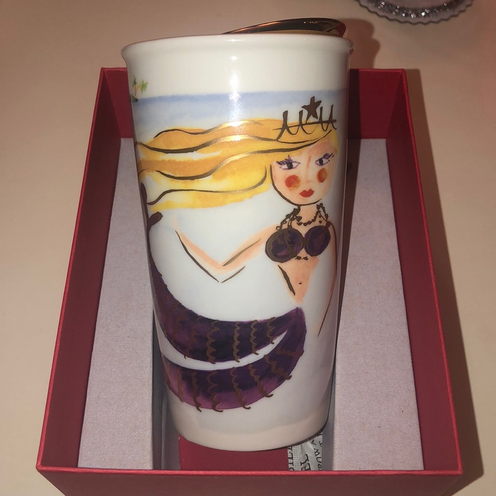 NEW Limited Edition Starbucks Mermaid Ceramic Cup